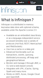 Mobile Screenshot of infinispan.org
